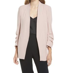Halogen Crepe Open Front Blazer